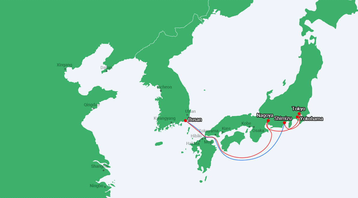 DJS 东进商船 东进商船株式会社Dongjin Shipping Co, Ltd. 东进商船船公司