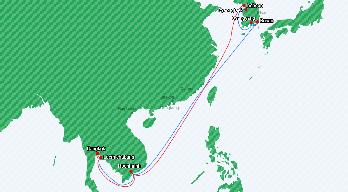 DJS 东进商船 东进商船株式会社Dongjin Shipping Co, Ltd. 东进商船船公司