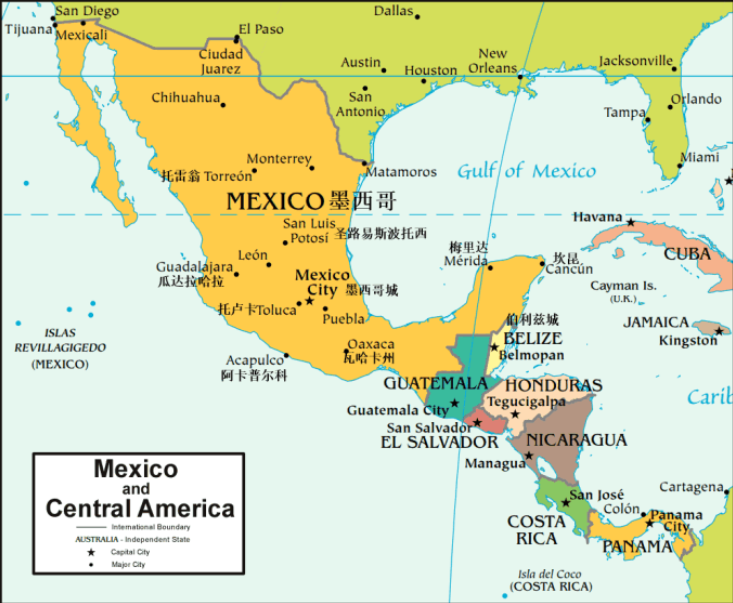 墨西哥FBA海运 亚马逊仓分布  海卡专线 海派快线 海派快线 海快专线