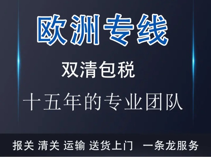 欧洲货货运代理 欧洲国际物流公司  欧洲进出口报关公司 欧洲国际货运代理有限公司
